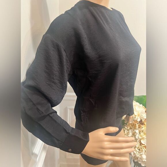 NWT Madewell Relaxed Tulip-Back Top - Picture 7 of 9